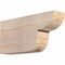 Ekena Millwork Crestline Smooth Rafter Tail, Douglas Fir, 3 1/2"W x 8"H x 16"L RFT04X08X16CRE00SDF - alternate 1